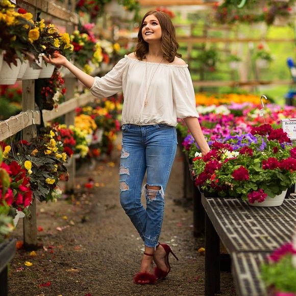 MMJULY Open Toe Ankle Strap Feathered Stiletto Heel - Picture 9 of 12